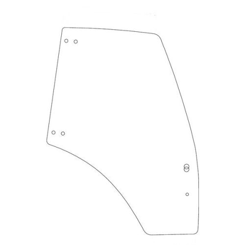 04418952 Deutz Fahr Ajtóüveg Jobboldali(Alt.)