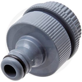   Csapcsatlakozó, 1" szűkítővel 3/4"-re és 1/2"-re