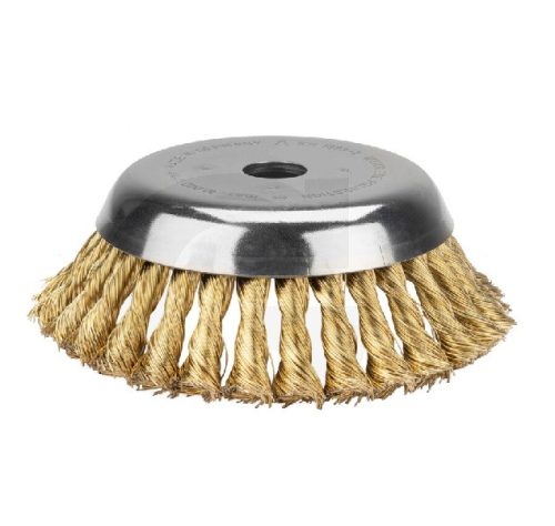 Prémium gyomkefe sárgaréz bevonattal Ø külső 180 mm, furat 25, 4 mm