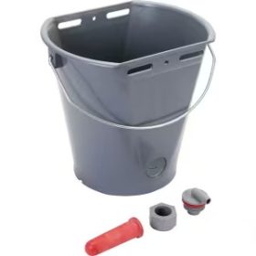 Borjúetető vödör, műanyag + cumi, 8 l