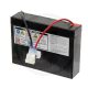 12 V / 2, 8 Ah, Csökkentett gondozásigényű, zárt rendszerű 12 V akkumulátor