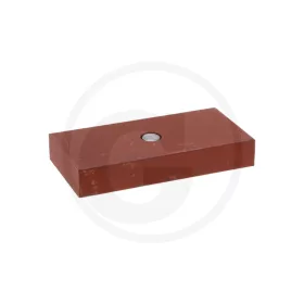 Rugófeszítő lap rögzítőcsapokkal, 170 x 80 x 25 mm