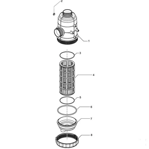 3190935 Szívószűrő 3" 400-800 l/perc, Arag 3190935