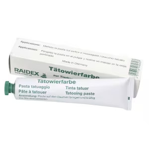 Festékpaszta a tetoválógéphez, zöld, 60 g