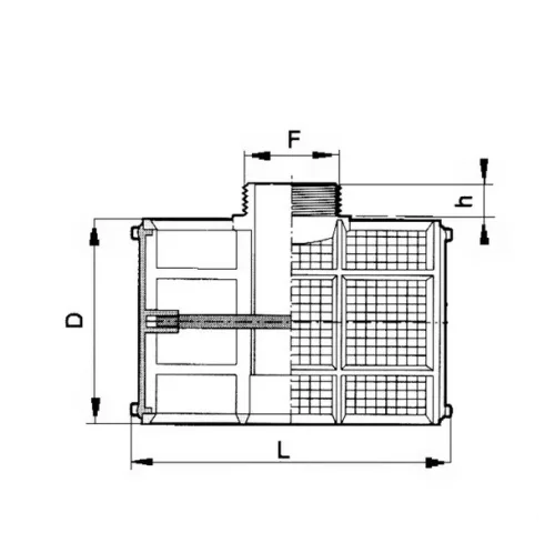Arag 304251 permetező permetező szűrő – 13×14×12 cm
