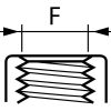 400277 Záróadapter 1/2"