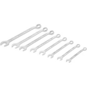 Csillag-villás kulcs készlet, hajlított, 8 részes