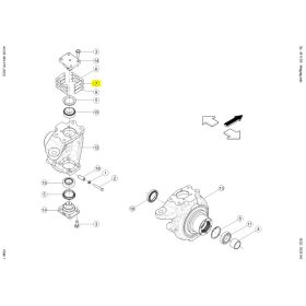 Hézagoló alátét (Függőcsap) (10X8X1) (0.2 mm) 
