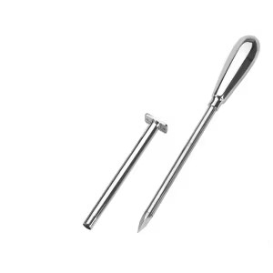 Trocar Ø 5 mm, 9 cm-es fémnyéllel