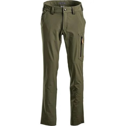 Kramp Active - Férfi nadrág Active sztreccs olívazöld 5XL