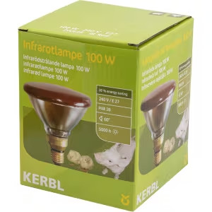 Econ, infravörös lámpa, 100 W, piros