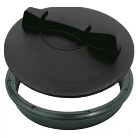 8155004 Tartályfedél + szerelőgyűrű 350 mm
