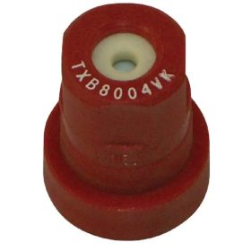   TXB8004VK Üreges kúpos fúvóka TXB 80° piros kerámia, Teejet