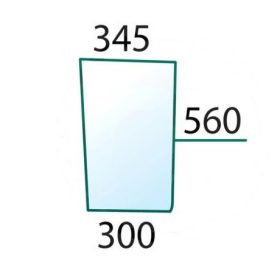 Első szélvédő, bal alsó, New Holland (Alternatív)