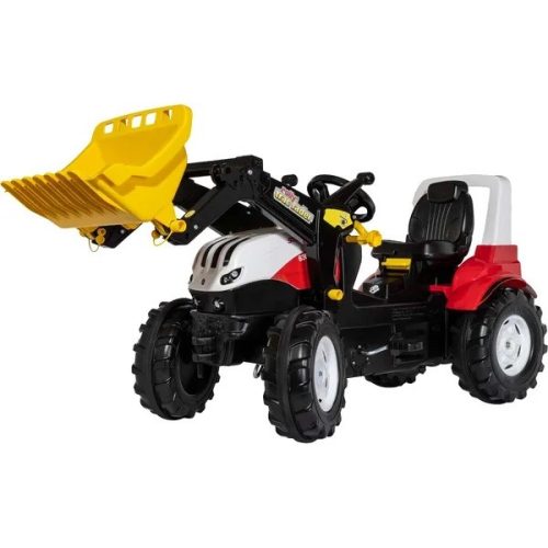 Rolly Toys Steyr 6300 pedálos traktor légtömlős gumiabroncsokkal