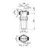 3262053 Nyomószűrő 200-280 l-1 1/4", Arag