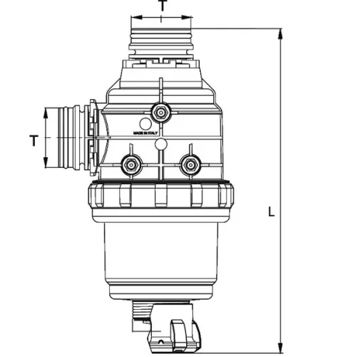 3190H3 Szívószűrő 400-800l T9, Arag 3190H3