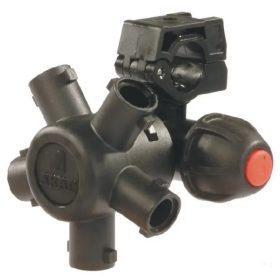 406494A7 Fúvókatartó 5x 22 mm-es csőhöz, Arag