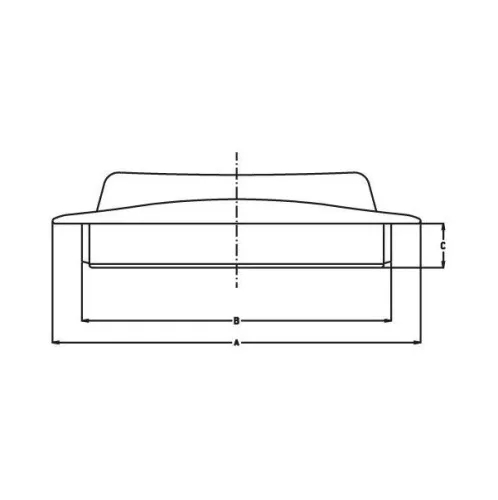 8146000 Tartályfedél csavarozott Ø 250 mm