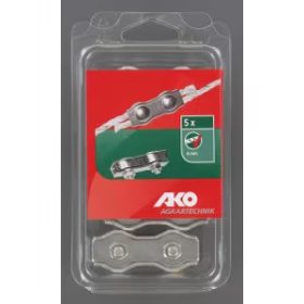 Villanypásztor-kötél összekötő 6 mm horganyzott, 5S