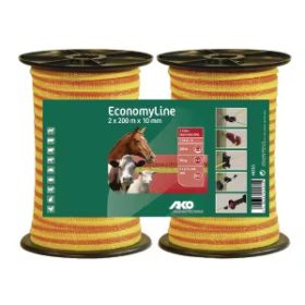 Széles szalag vezető sodrat 10 mm 2x 200 m