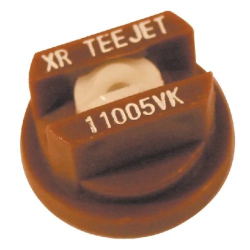 XR11005VK Lapos sugarú fúvóka XR 110° barna kerámia, Teejet