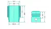 Teljes dugattyúkészlet 38006396 alternatív traktor motor