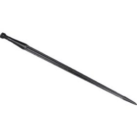   Bálatüske, egyenes, csillagprofil, 36x815 mm, hegyes, M22x1,5 mm anyával, fekete