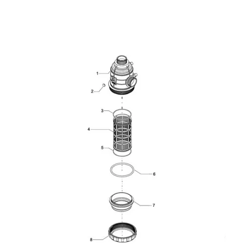 Arag 3162162 Szívó szívószűrő 1 1/2"