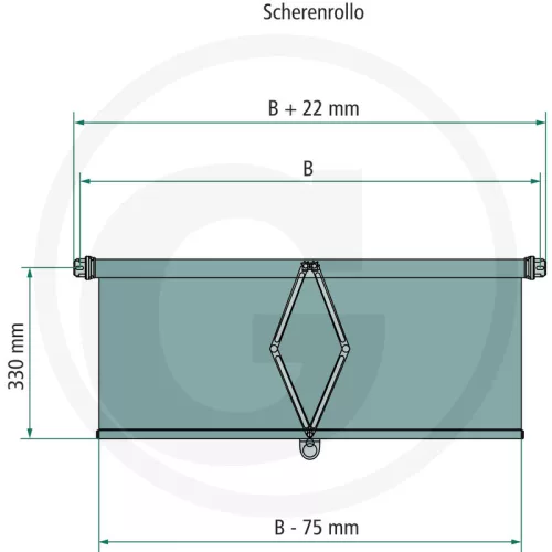 Napellenző 900 mm széles ( Nem átlátszó)