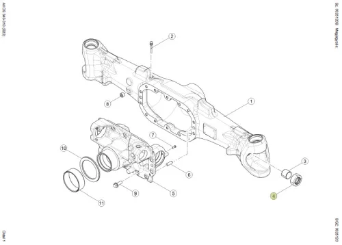 Szimering (COMBI) (Corteco) (Alternatív) Ø 40 X 65 X 27.5