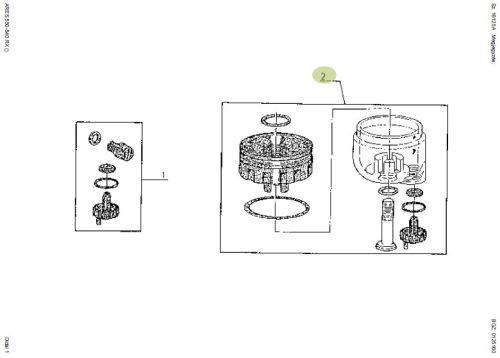 Üzemanyagszűrő pohár (Üveg) (Alternatív)