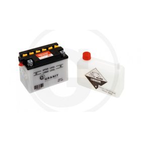 Akkumulátor 12 V, 4 Ah Akkumulátorsavval