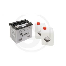 Akkumulátor 12 V, 24 Ah Akkumulátorsavval