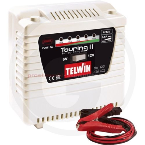 Telwin Akkumulátortöltő, Touring 11