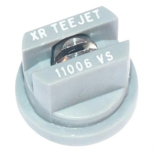 XR11006VS Lapos sugarú fúvóka XR 110° szürke V2A, Teejet