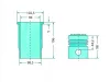 Teljes dugattyúkészlet 75794900960 alternatív traktor motor