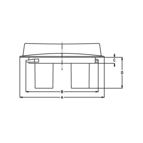 8140002 Tartályfedél csavarozott Ø 140 mm, szellőztetővel