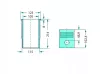 Teljes dugattyúkészlet 75760004 alternatív traktor motor