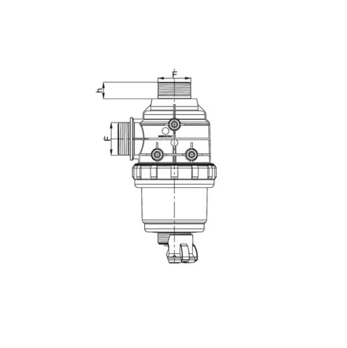 3162463 Szívószűrő 160-220l 1 1/2", Arag 3162463