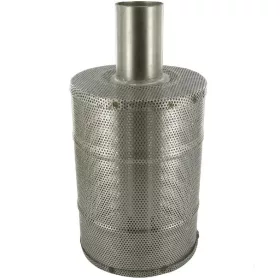 Szűrő 170x120x40 mm rozsdamentes acél