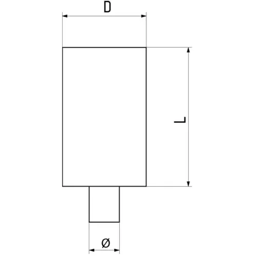 Szűrő 170x120x40 mm rozsdamentes acél