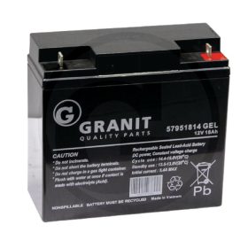   Akkumulátor 12 V, 22 Ah, Csökkentett gondozásigényű, zárt rendszerű 12 V akkumulátor