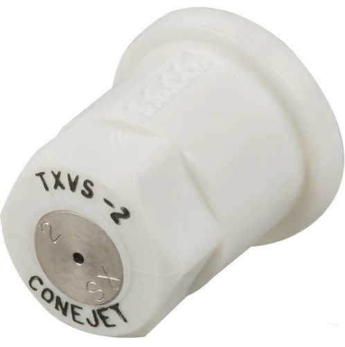 TXVS2 Üreges kúpos fúvóka, TC 80° 2, fehér, rozsdamentes acél, Teejet