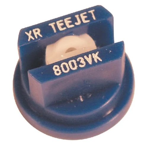 XR8003VK Lapos sugarú fúvóka XR 80° kék kerámia, Teejet