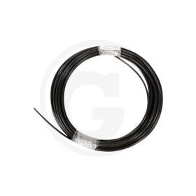 Műanyag cső, 15 x 1,5 Fekete, 100 méteres tekercs