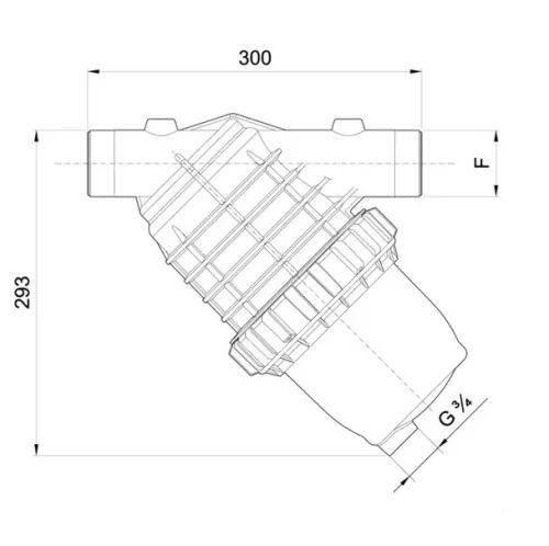 Arag 3332072 nyomószűrő 2", 32-es