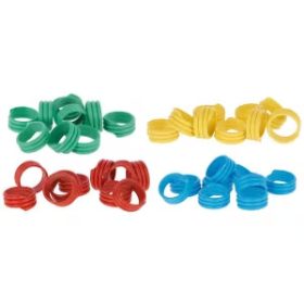 Spirál lábszalagok, Ø16mm 20db piros