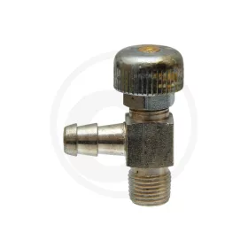   Briggs & Stratton üzemanyagcsap – Különféle típusokhoz – Ø 6,3 mm, menet 1/8" – 90° könyök, fém kivitel
