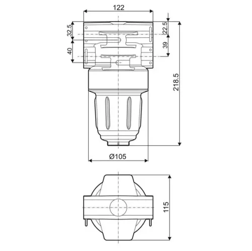Arag 3452113910 nagynyomású szűrő 150 l